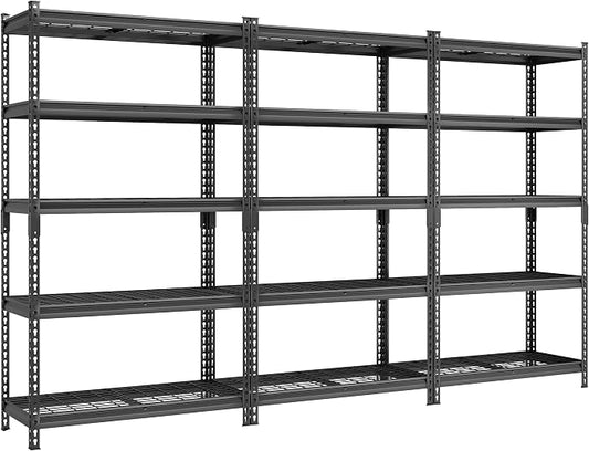 SONGMICS 5-Tier Storage Shelves, Heavy-Duty Garage Shelving, Adjustable by SONGMICSbySONGMICSHOME