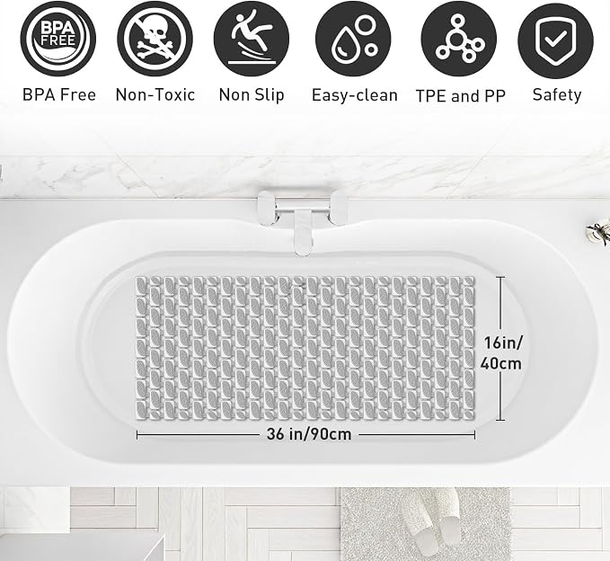Shower Mat Non Slip Bathtub Mat - Image 2