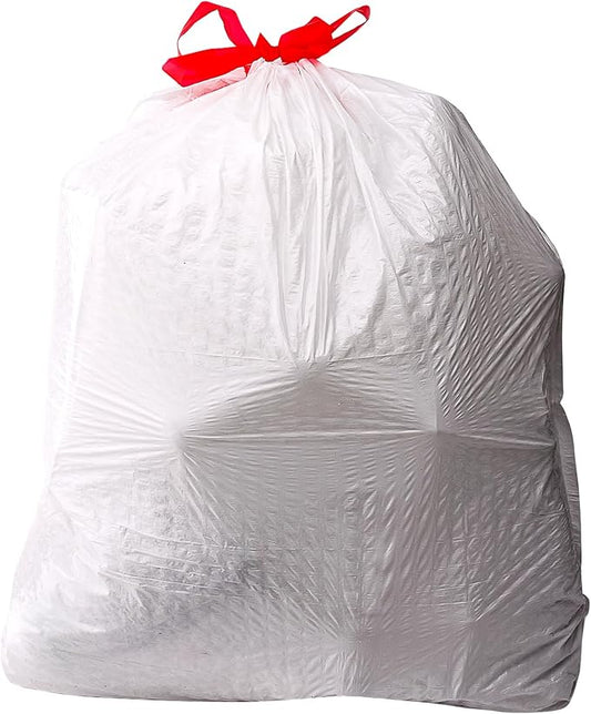 Amazon Basics 13 Gallon Flextra Strength Tall Kitchen Drawstring Trash Bags - Image 2
