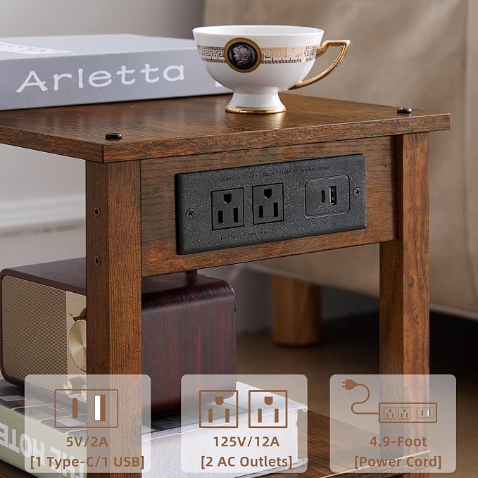 Lerliuo Under Desk Printer Stand - Image 5