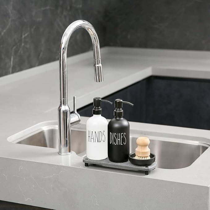 MOMEEMO Soap Dispenser for Kitchen Sink Comes - Image 5