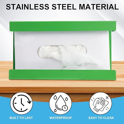 Lounsweer 2 Pcs Magnetic Glove Dispenser Holders Wall Mount Boxes of Gloves - Image 3