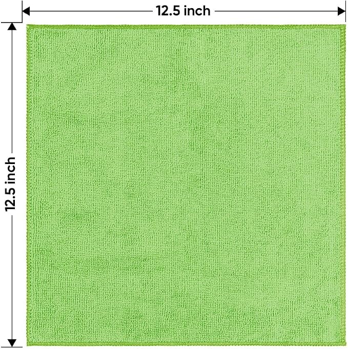 HOMEXCEL Microfiber Cleaning Cloth 150 Pack, 12.5 x 12.5 inch Microfiber Towels - Image 7