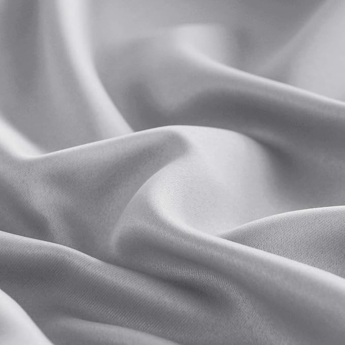 DWCN French Door Curtains – Rod Pocket Thermal Blackout Curtain - Image 4