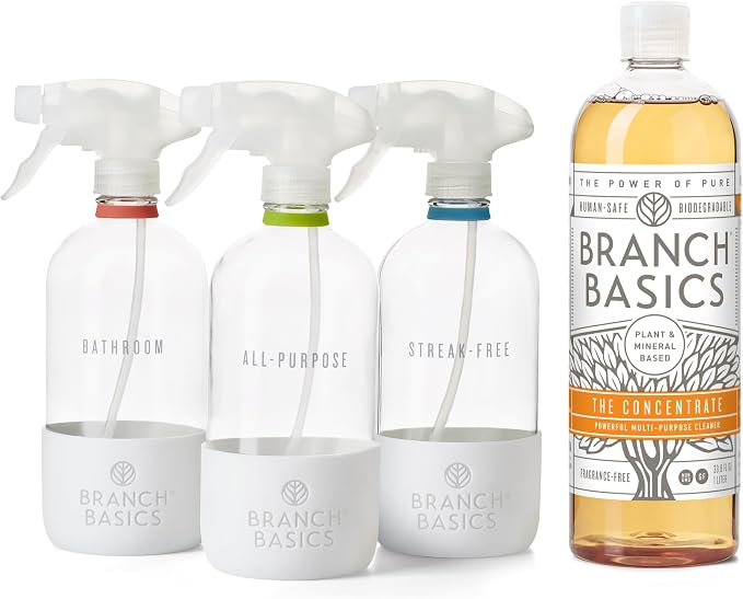 Branch Basics Cleaning Essentials Kit in Glass: All Purpose Cleaner and by BranchBasics