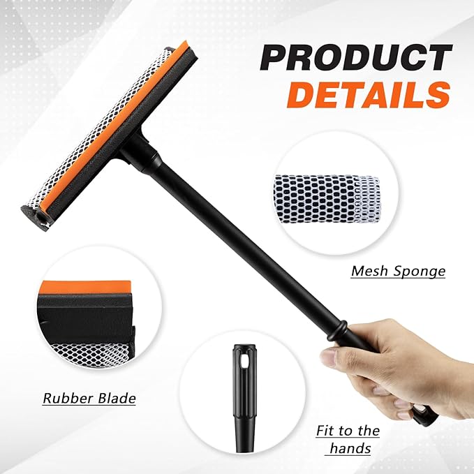 2 in1 Window Squeegee for Car, Window Cleaner - Image 2