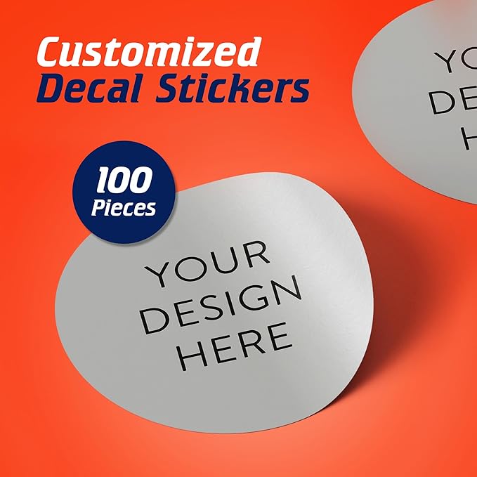 100 Custom Vinyl Stickers - Image 2