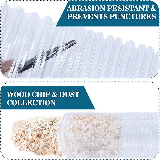 3 Inches 30 ft PVC Dust Collection Hose - Image 4
