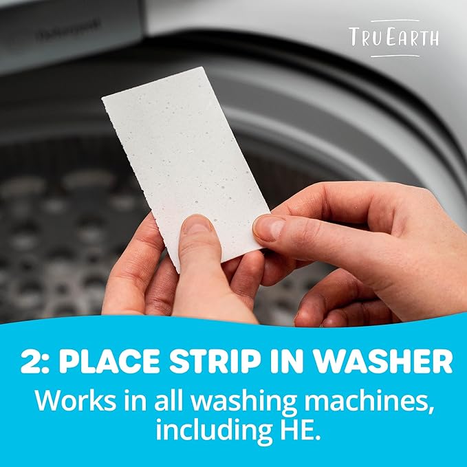 Tru Earth Compact Dry Laundry Detergent Sheets, Travel Sheets - Image 5