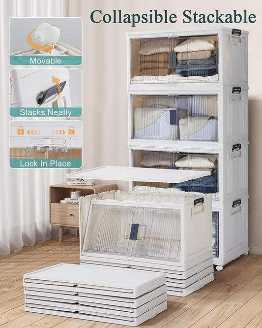 OlarHike 97QT Stackable Storage Bins - Image 2