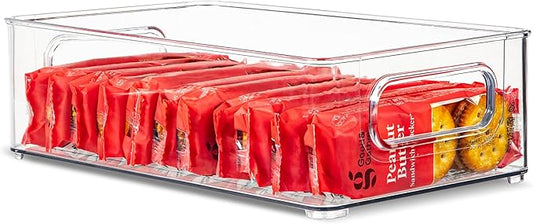 Plastic Food Storage Clear Container Bin by primebox