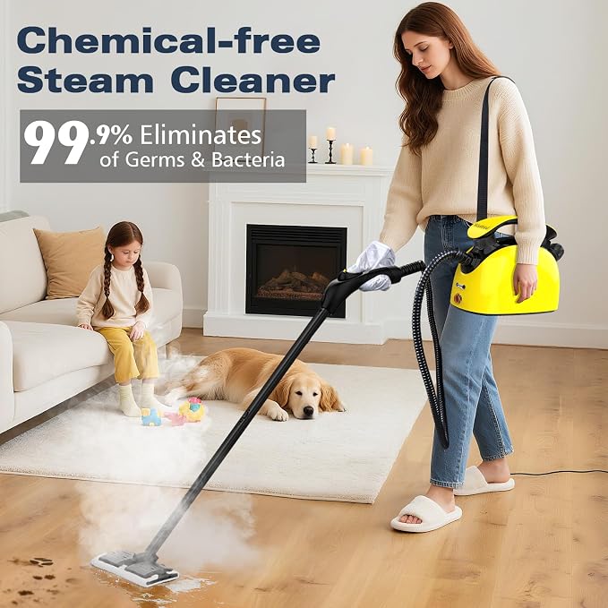 Steam Cleaner, 248°F High-Temperature Steam - Image 2