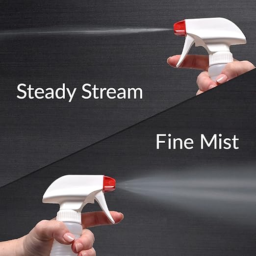 Pinnacle Mercantile Plastic Spray Bottles Leak Proof Technology Empty 16 oz - Image 3