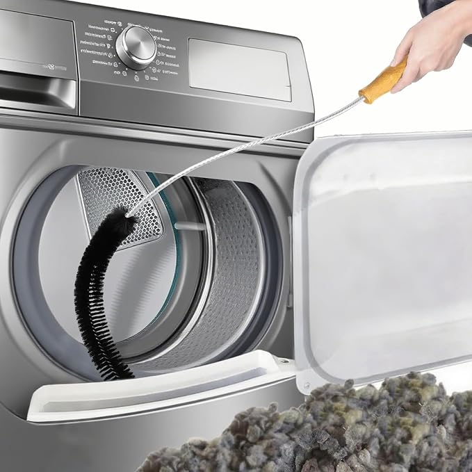 Dryer Lint Brush Vent Cleaner Tool 47.2 Inch Extra Long Flexible - Image 8