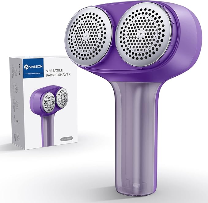 VASSON Fabric Shaver, Electric Lint Remover, Rechargeable Lint Shaver, Sweater by VASSON
