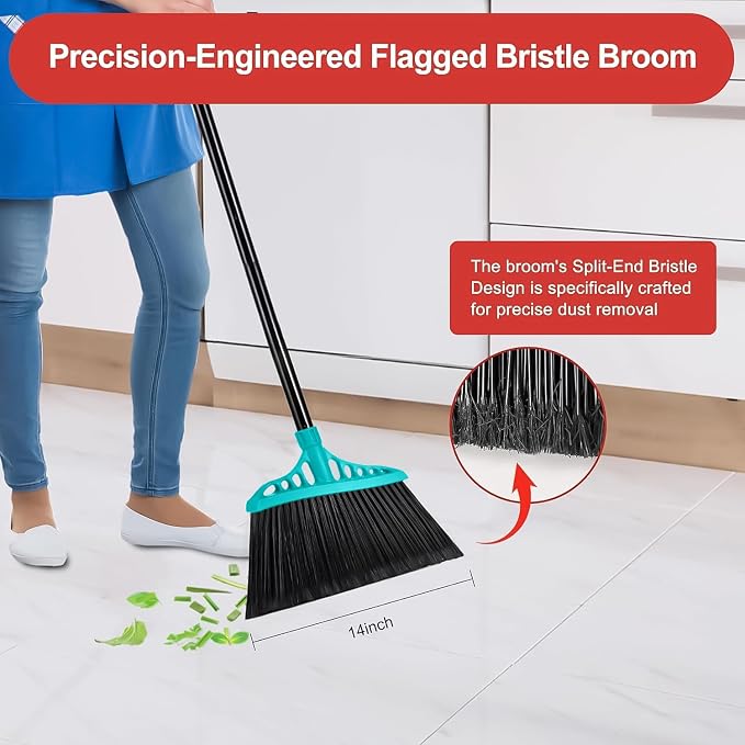 Outdoor Broom for Floor Cleaning, Heavy Duty Brooms - Image 5