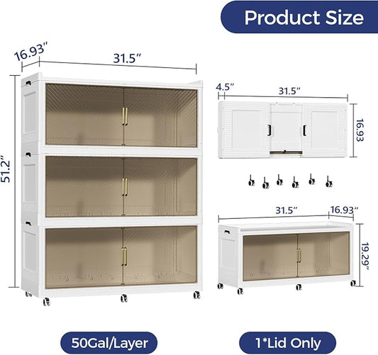 150GAL Extra Large Storage Bins - Image 2