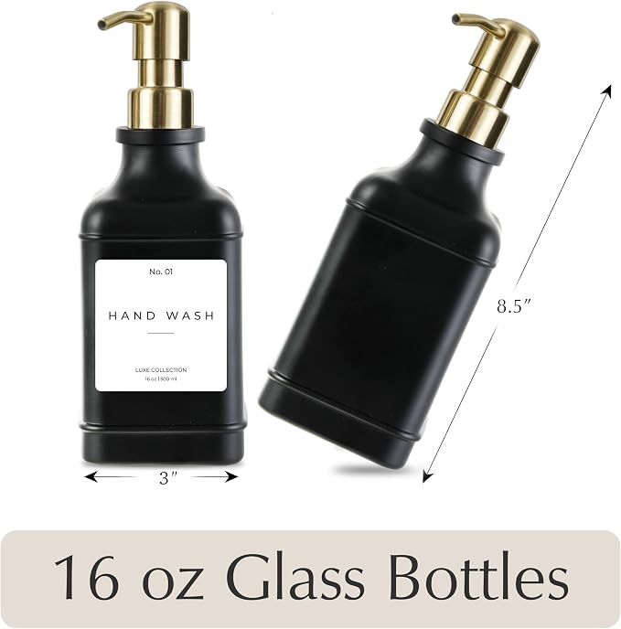 Emerson Essentials Soap Dispenser, Dish Soap Dispenser, Soap Bottle Dispenser - Image 3