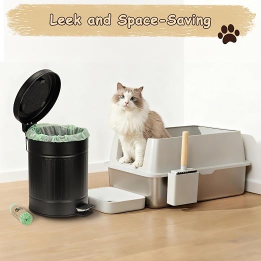 5L/1.3 Gal Dog Poop Trash Can - Image 2