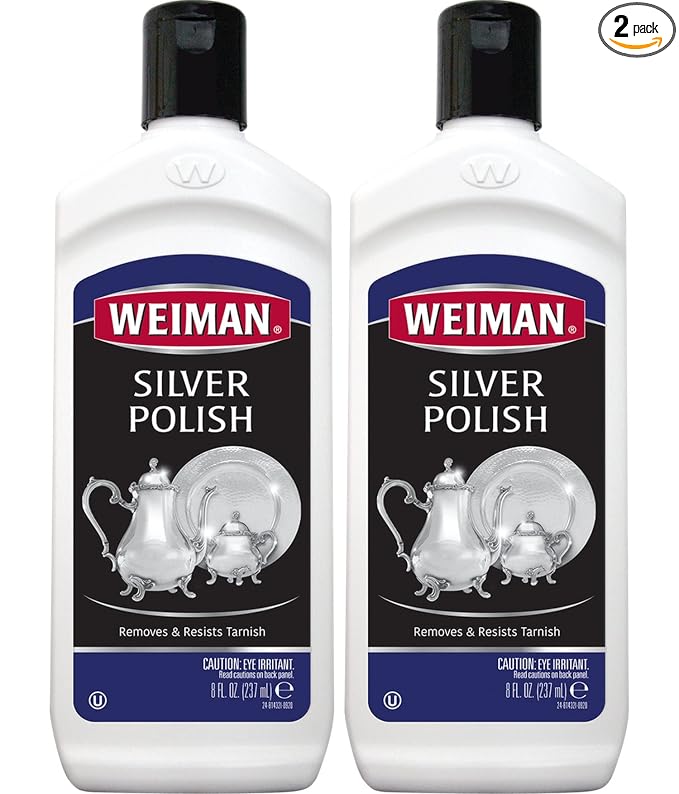 Weiman Silver Polish, 8 ounce Bottles by Weiman