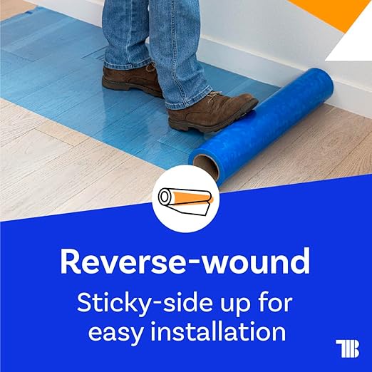 Floor Protection Film, Made in USA, Painting and Construction, Temporary - Image 3