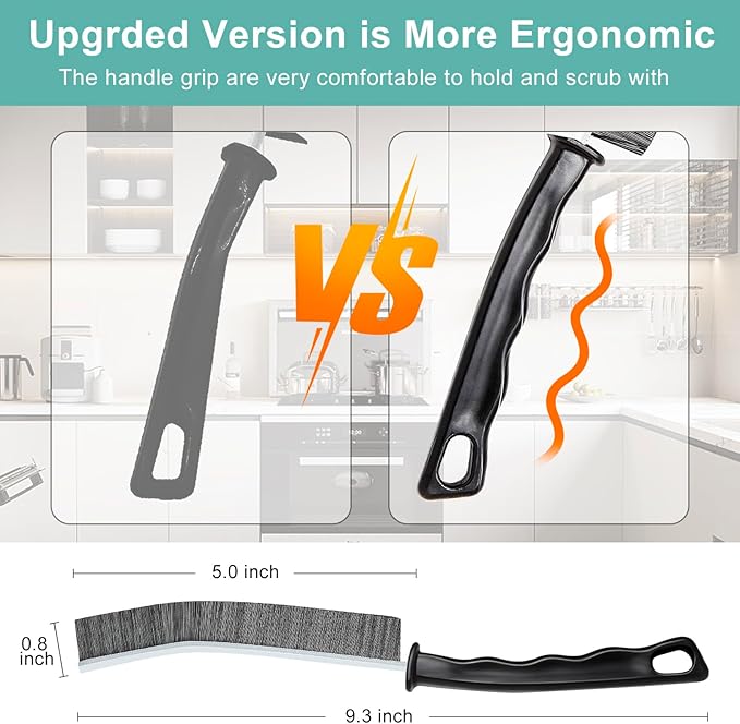 Crevice Cleaning Brush, Gap Cleaning Tool, Home Essentials, Bathroom Cleaner - Image 6