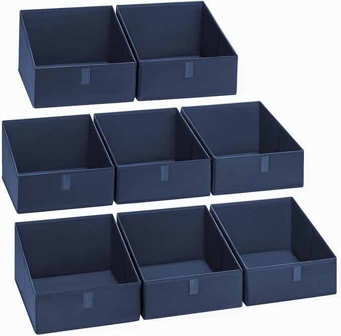 DIMJ Closet Storage Bins 8 Pack by DiMJ