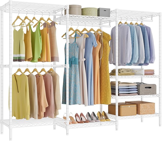 VIPEK V5 Plus Portable Closet Wardrobe Heavy Duty Clothes Rack, Large Free by VIPEK
