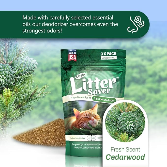Little Litter Saver | a New Generation Of Cat Litter Box Deodorizer | Unique - Image 3