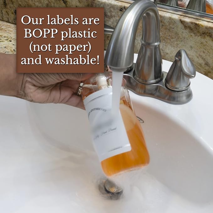 Refillable Clear PET Plastic 16 oz Body Wash Bottle - Image 3