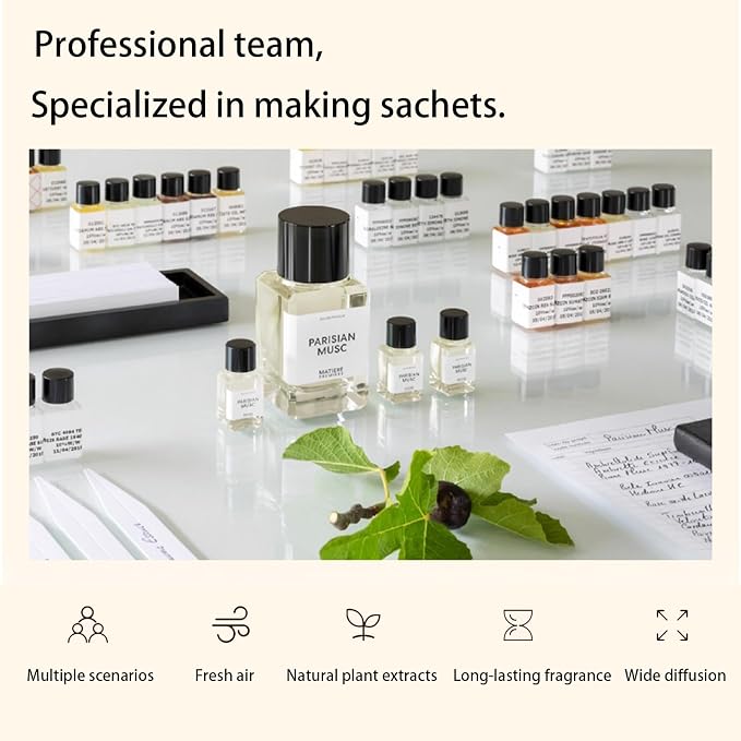 10pcs scented sachets, sachets for drawers and closets - Image 2