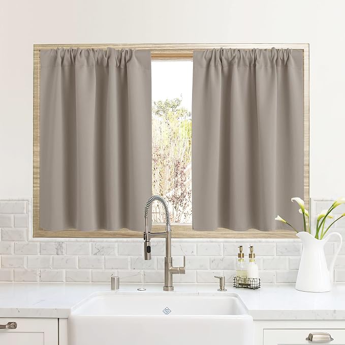 RYB HOME RV Camper Door Window Curtains -Blackout Privacy Curtains & Drapes by RYBHOME