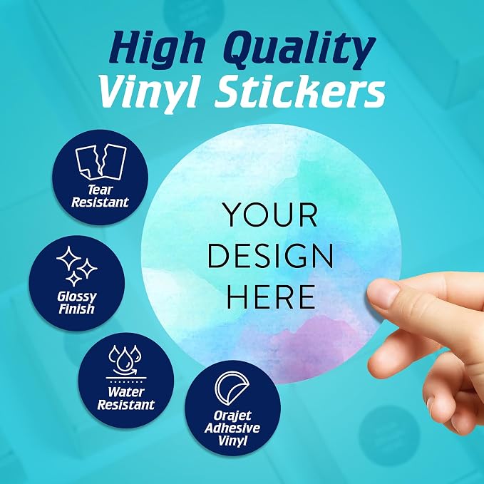100 Custom Vinyl Stickers - Image 3