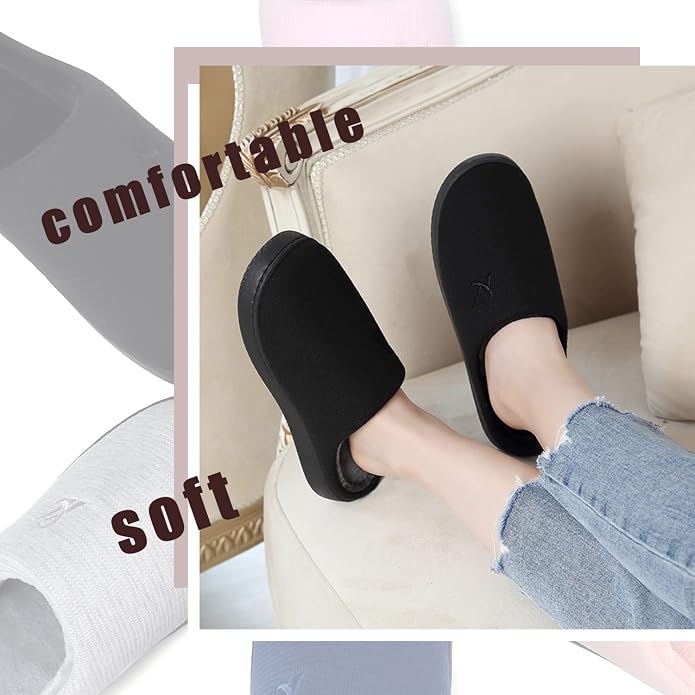 Memory Foam Slippers for Women's and Men's Casual House Shoes - Image 7