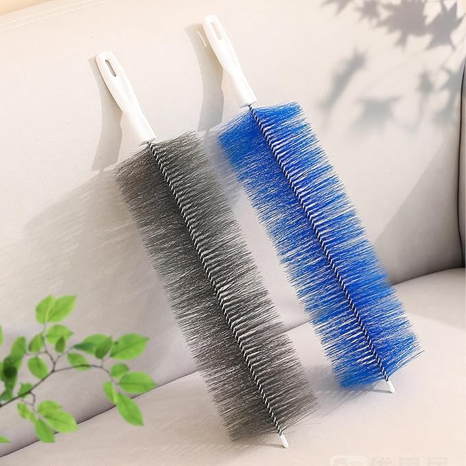 2 Pcs Cobweb Duster, Bendable Fan Duster, Plastic Fan Cleaner Brush, Microfiber - Image 8