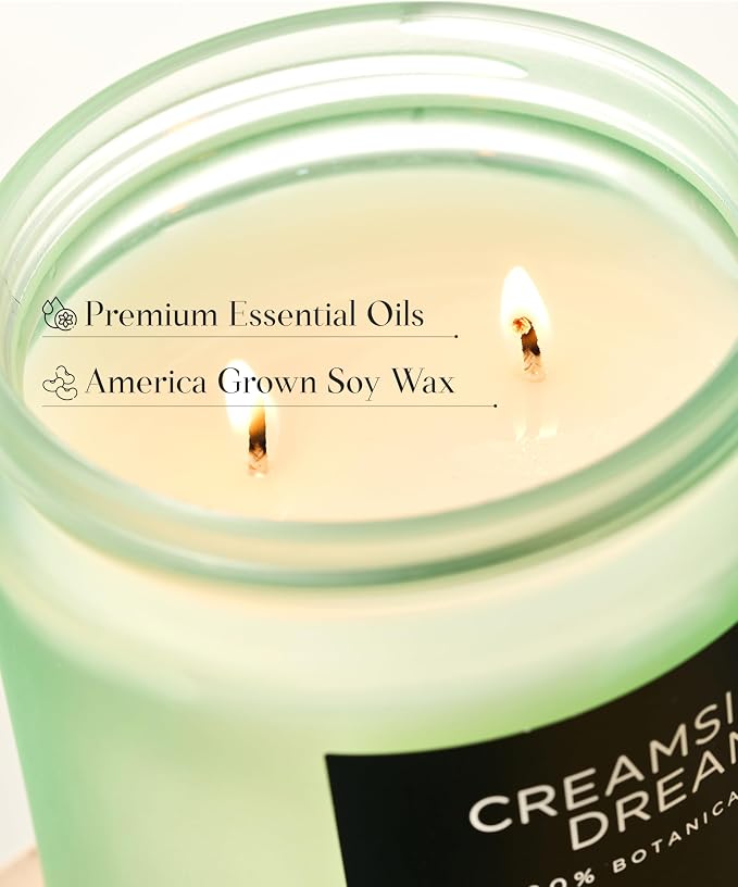 M&SENSE Orange Creamsicle Summer Scented Candle - Image 4