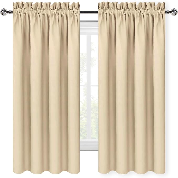 DWCN Blackout Curtains for Living Room Thermal Insulated, Energy Saving & Noise - Image 9