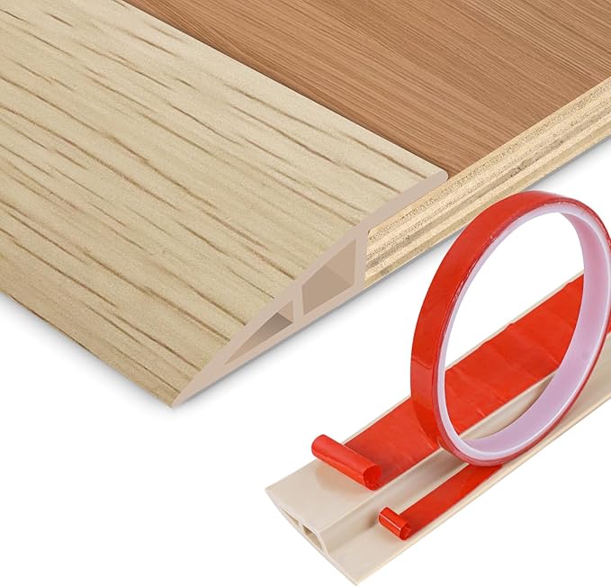 Floor Transition Strip Vinyl Door Threshold Ramp Self Adhesive Carpet Edging by DBHXXMB-HH