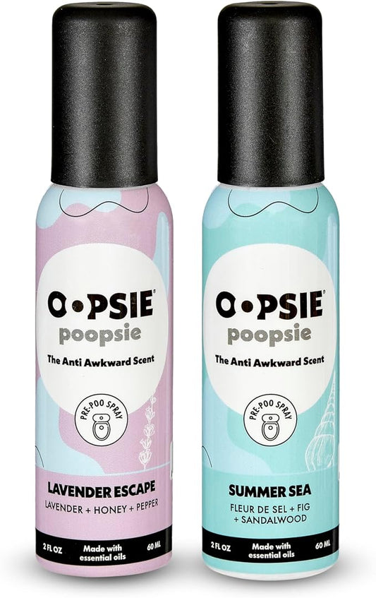 Oopsie Poopsie Pre GO toilet spray, discreet & portable original Pre-poo spray by OopsiePoopsie