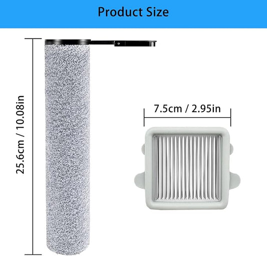 Soft Roller Brush for roboRock F25, F25ACECombo, F25 Combo, Cordless Wet Dry - Image 2
