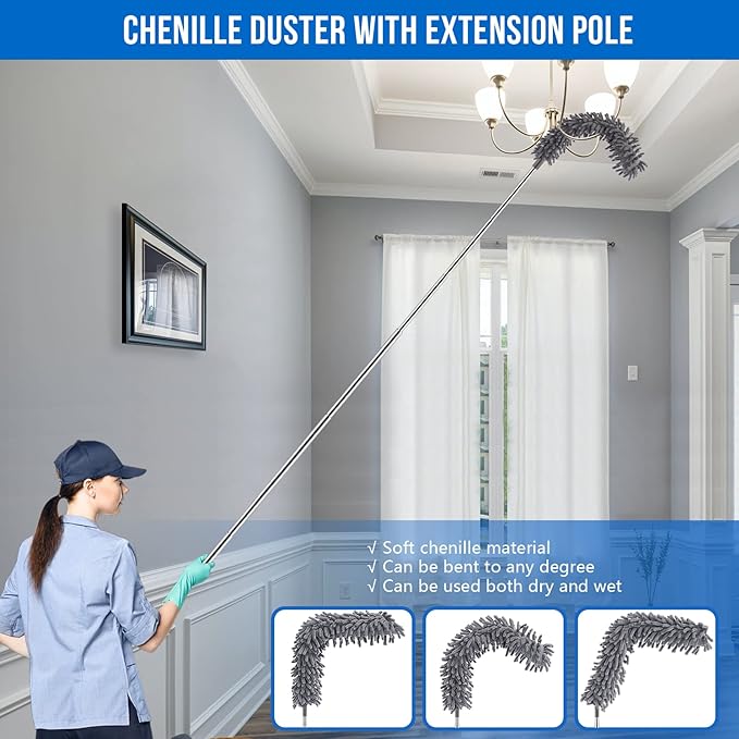 Microfiber Feather Duster Kit - Image 5