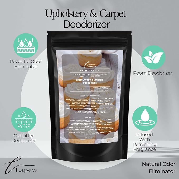 Vanilla Cream Carpet Deodorizer Powder - Image 4