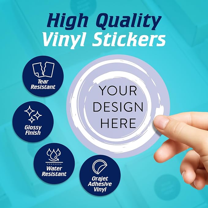 100 Custom Vinyl Stickers - Image 3