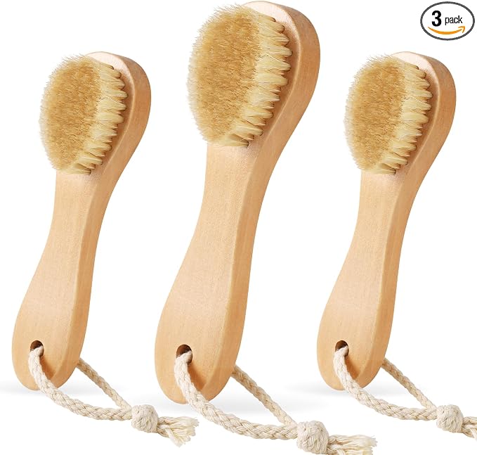 3 Pcs Wood Laundry Stain Brush Stain Remover Brushes by ZJoey