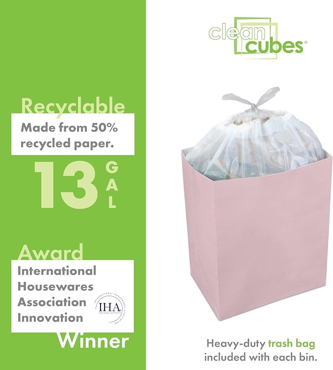 13 Gallon Disposable Pop-Up Trash Cans - Image 4