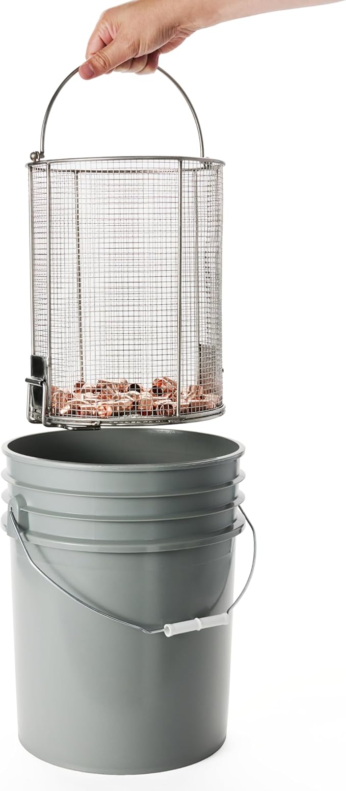 Dip N’ Drain – The Ultimate Stainless Steel Parts Cleaning Basket | Fits Any - Image 3