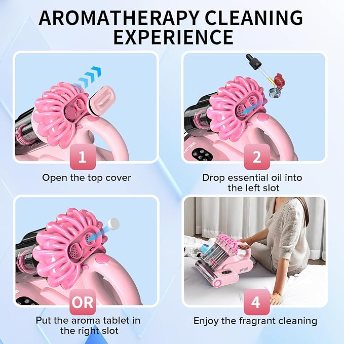 Belife M8 Mattress Vacuum Cleaner, 18Kpa Bed Vacuum Cleaner - Image 9