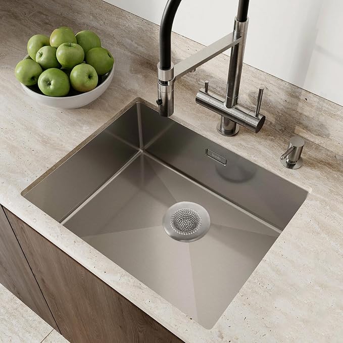 Sink Drain Strainer Kitchen Mesh Sink Strainer, Reversible Easy Clean Stainless - Image 7