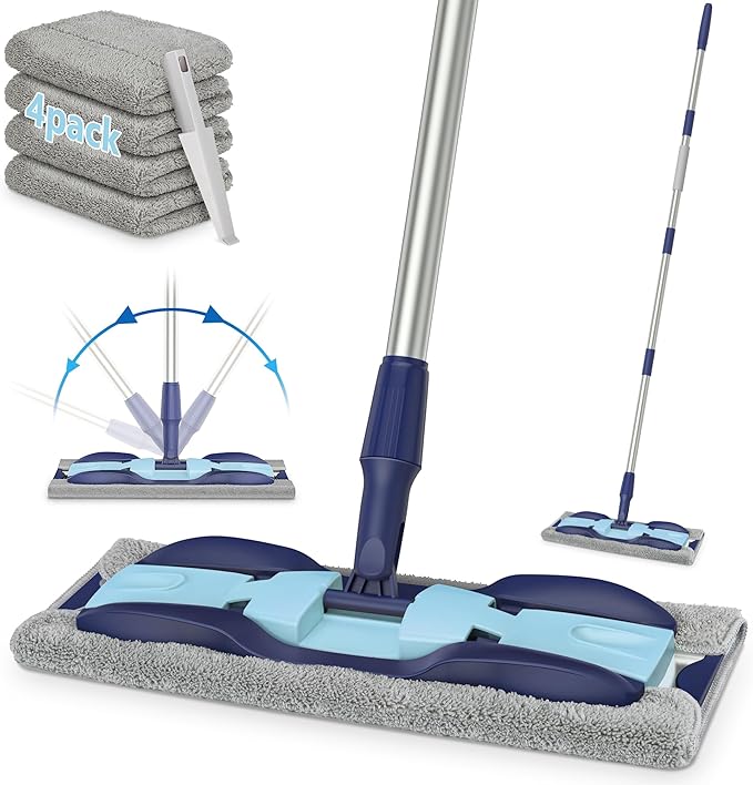 MEXERRIS Microfiber Floor Mop for Hardwood Laminate Tile Floor Cleaning: by MEXERRIS