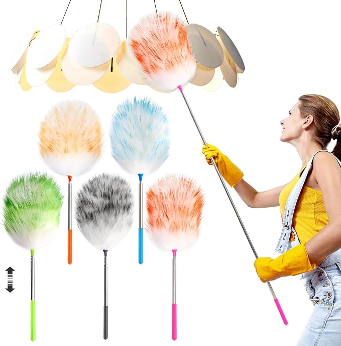 5PCS Extendable Lambswool Duster - Image 8